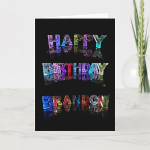 Happy Birthday Brandon Card