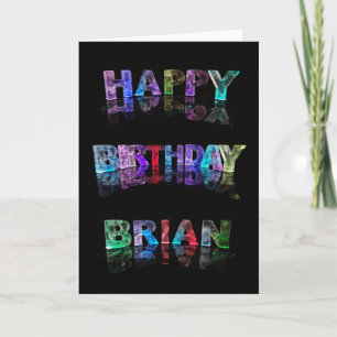 Happy Birthday Brian Card