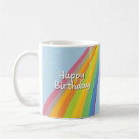 Happy Birthday Bright & Colourful Rainbow