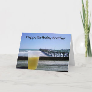 Happy Birthday Brother Card