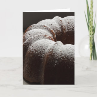 Happy birthday Bundt cake Card