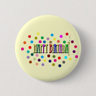 happy birthday button