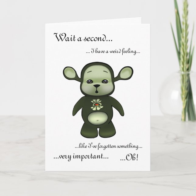 Happy Birthday -by Nanofa Card (Front)
