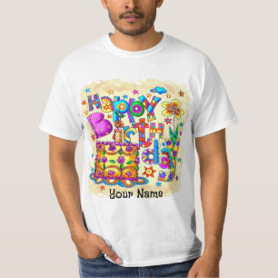 Happy Birthday Cake birthday t-shirts