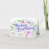 Happy Birthday cake
