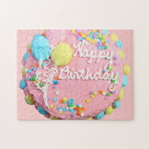 Happy Birthday Cake Jigsaw Puzzle