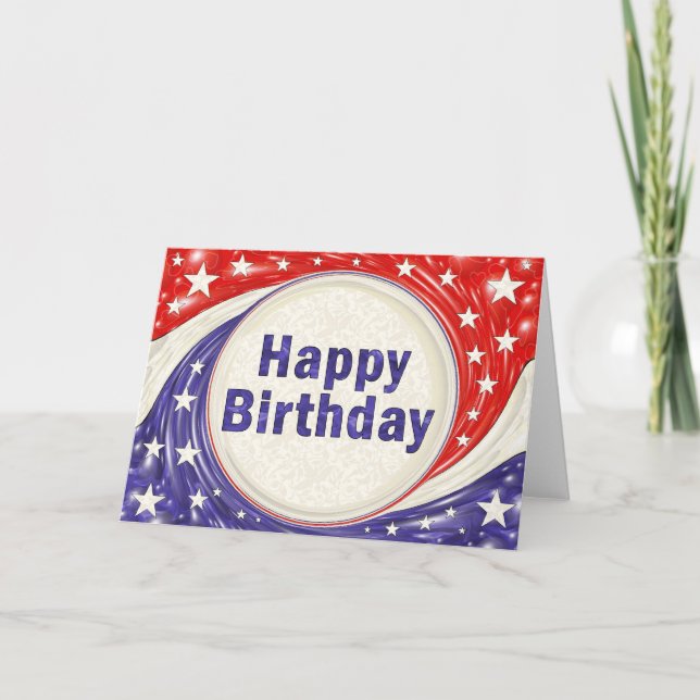 Happy Birthday Card (Front)