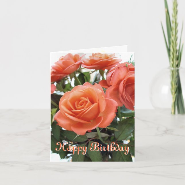 Happy Birthday Card (Front)