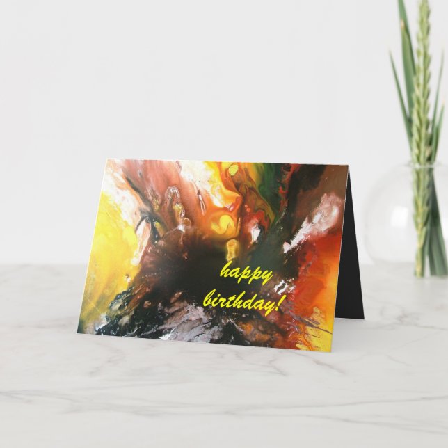 Happy Birthday Card (Front)