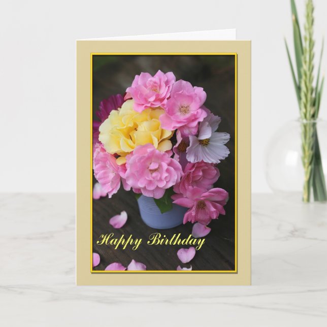 Happy Birthday Card (Front)