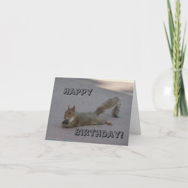 Happy Birthday Card (Front)