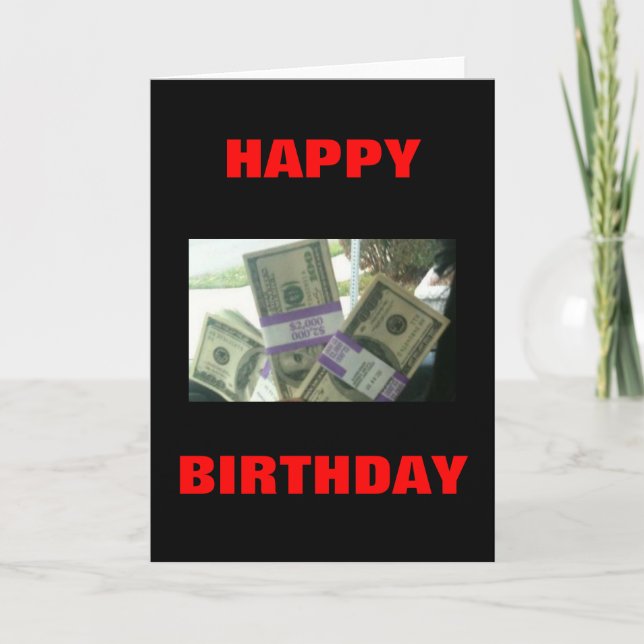 HAPPY BIRTHDAY CARD (Front)