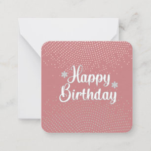 Happy Birthday Card