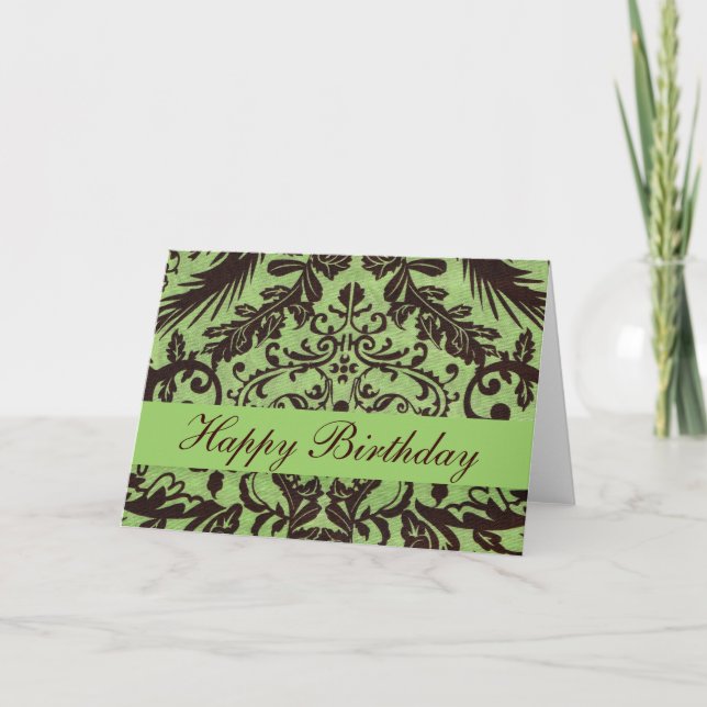 'Happy Birthday' Card (Front)