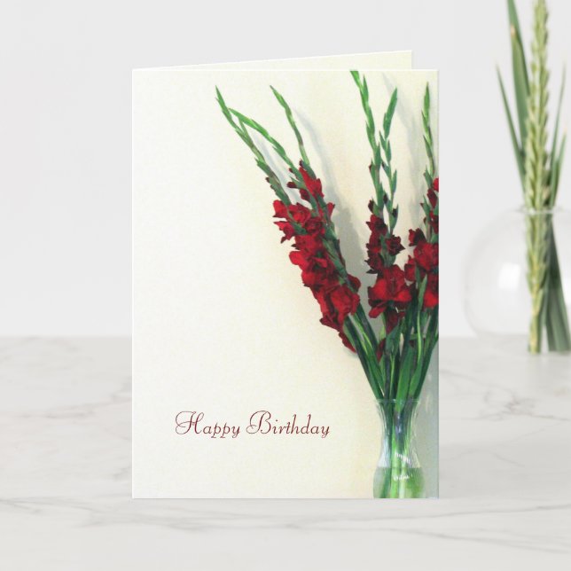 Happy Birthday Card (Front)