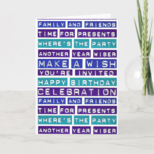Happy Birthday Card