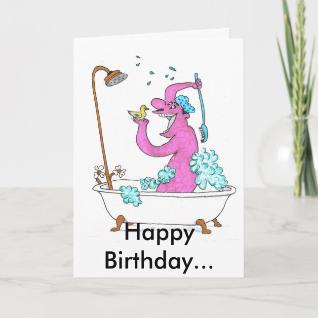 Happy Birthday... Card (Front)