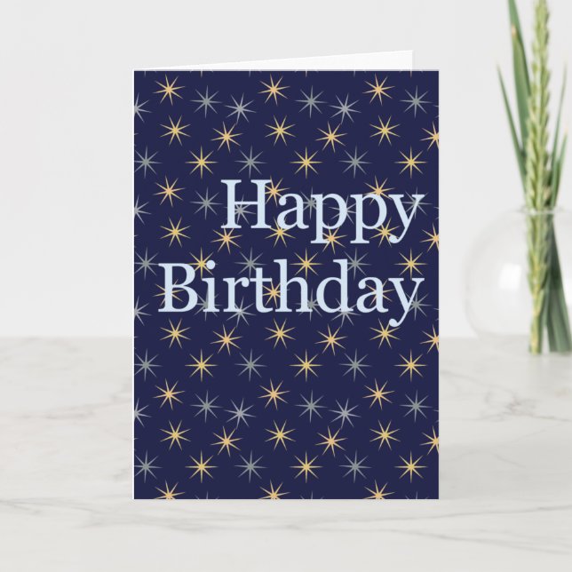 Happy Birthday Card (Front)