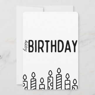 Happy Birthday card