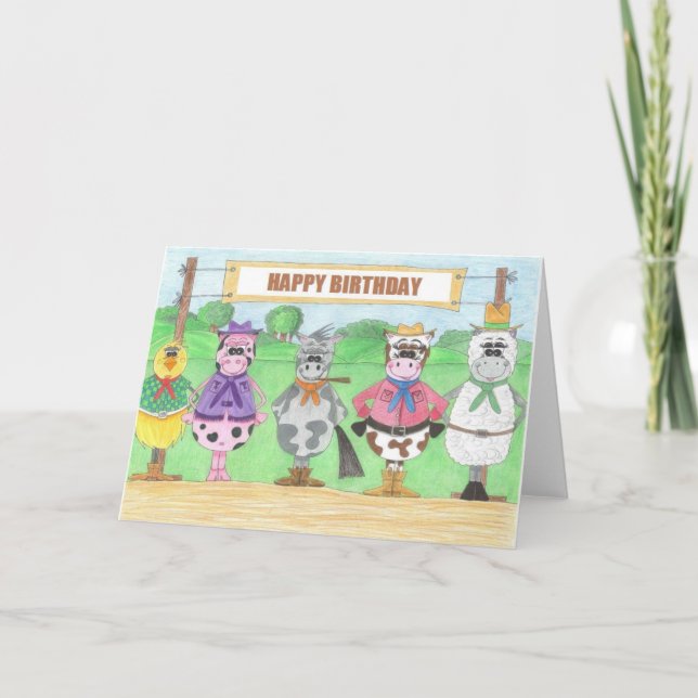 Happy Birthday Card (Front)