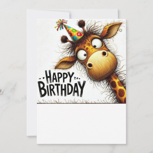 Happy Birthday Card (Front)