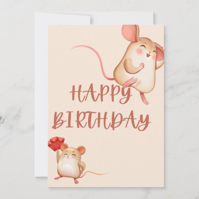 HAPPY BIRTHDAY CARD (Front)