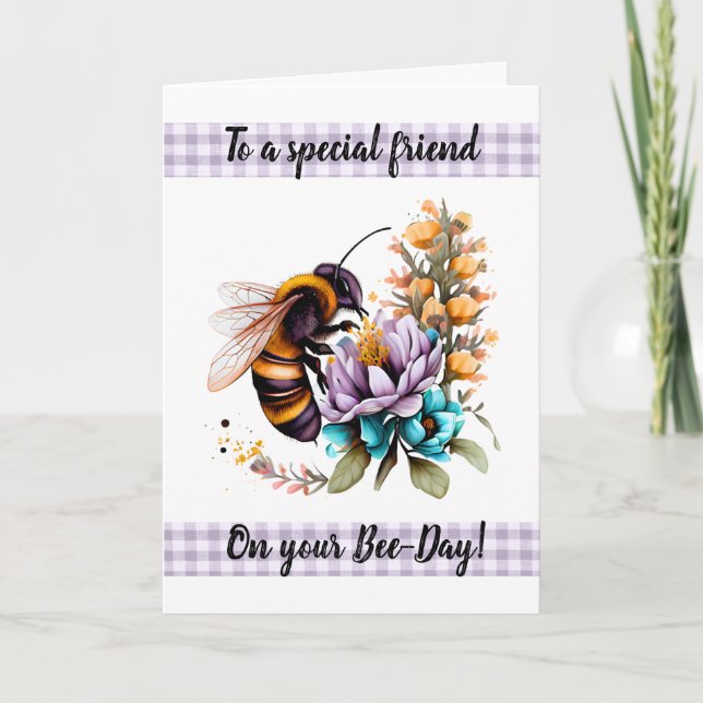 Happy Birthday Card (Front)