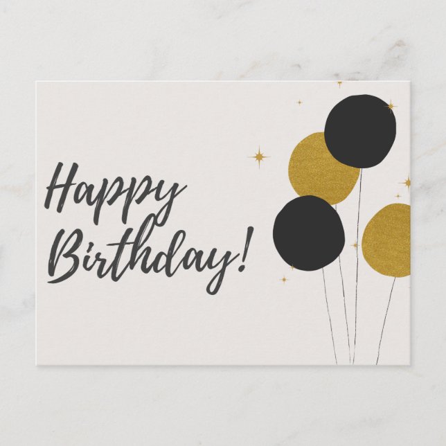 happy birthday card (Front)
