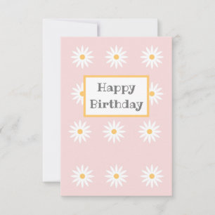 HAPPY BIRTHDAY card