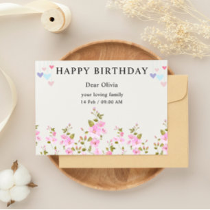 Happy Birthday Card
