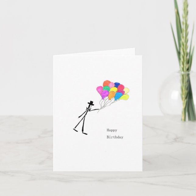 Happy Birthday Card (Front)