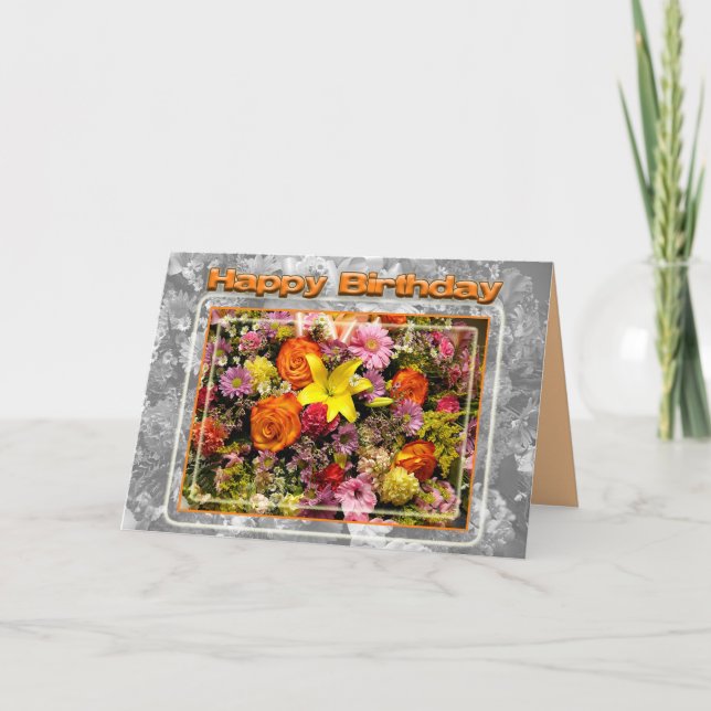 Happy Birthday Card (Front)