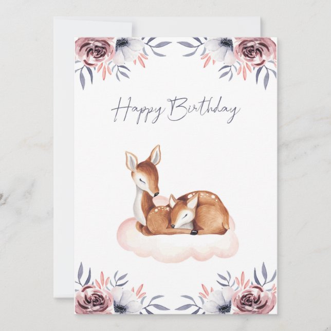 Happy Birthday Card (Front)