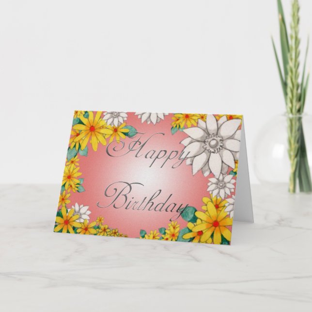 Happy Birthday Card (Front)