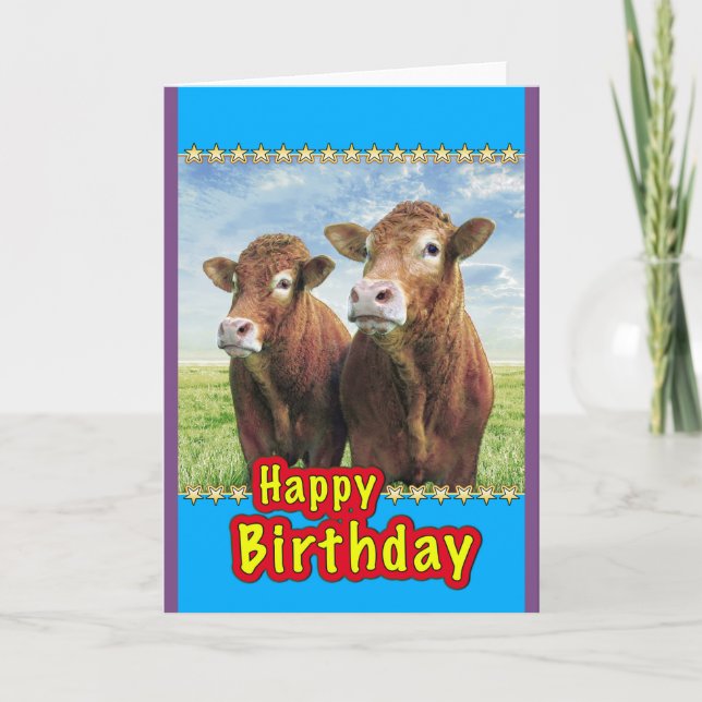 Happy Birthday Card (Front)