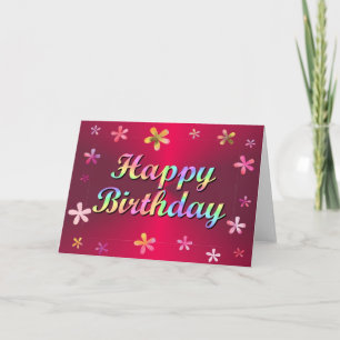 Happy Birthday Card