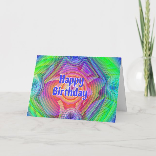Happy Birthday Card (Front)
