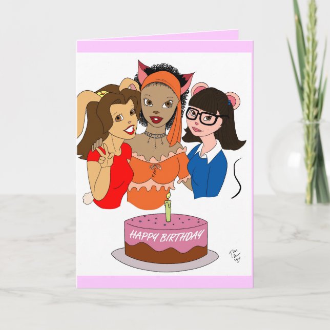 Happy Birthday Card (Front)