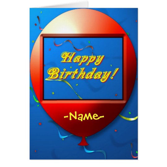 Happy Birthday Card