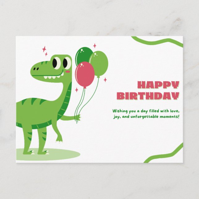 Happy Birthday Card (Front)