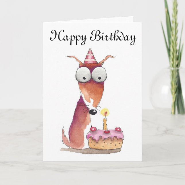 Happy Birthday Card (Front)