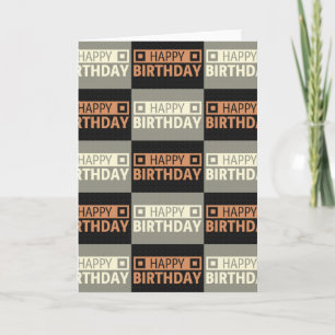 Happy Birthday Card