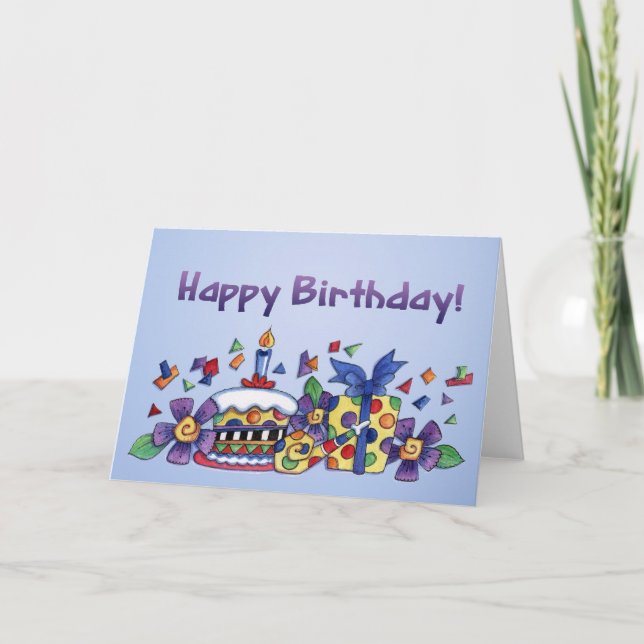 Happy Birthday - Card (Front)