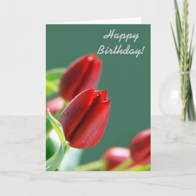 Happy Birthday Card (Front)