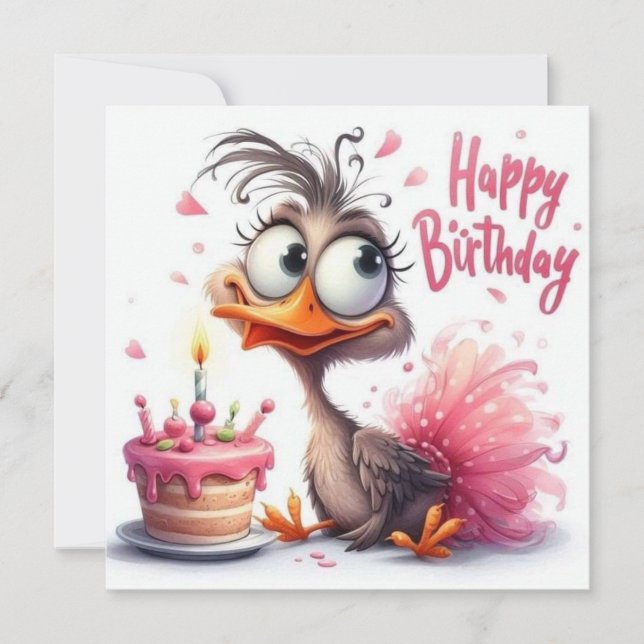 Happy Birthday Card (Front)