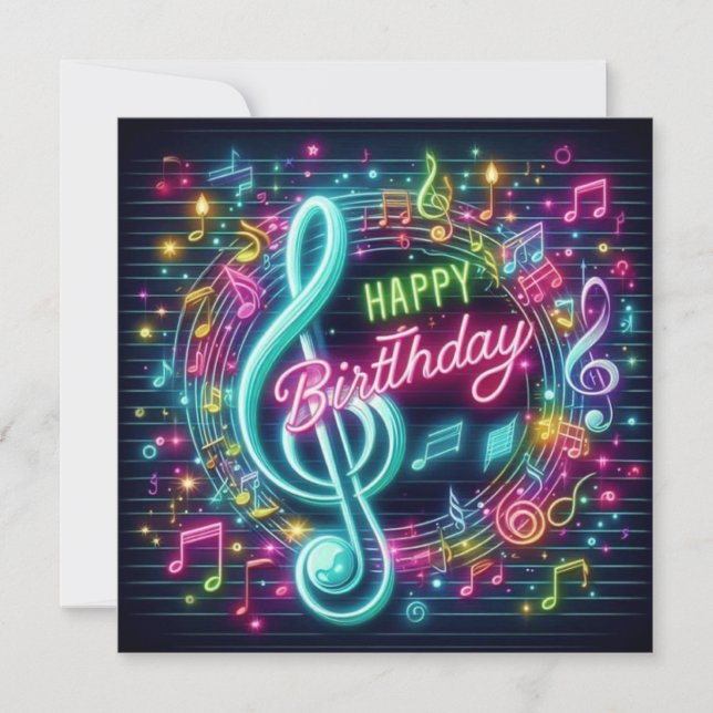 Happy Birthday Card (Front)