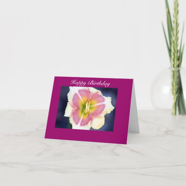 happy birthday card (Front)