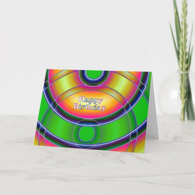 Happy Birthday Card (Front)