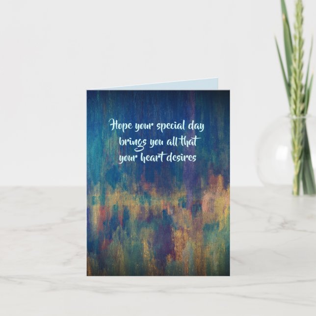 Happy birthday card by dalDesignNZ (Front)