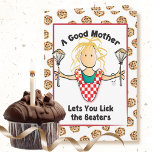 Happy Birthday Card for Mom<br><div class="desc">Want a card that's funny and classy for your mother's birthday? Personalize the inside message as you like!</div>